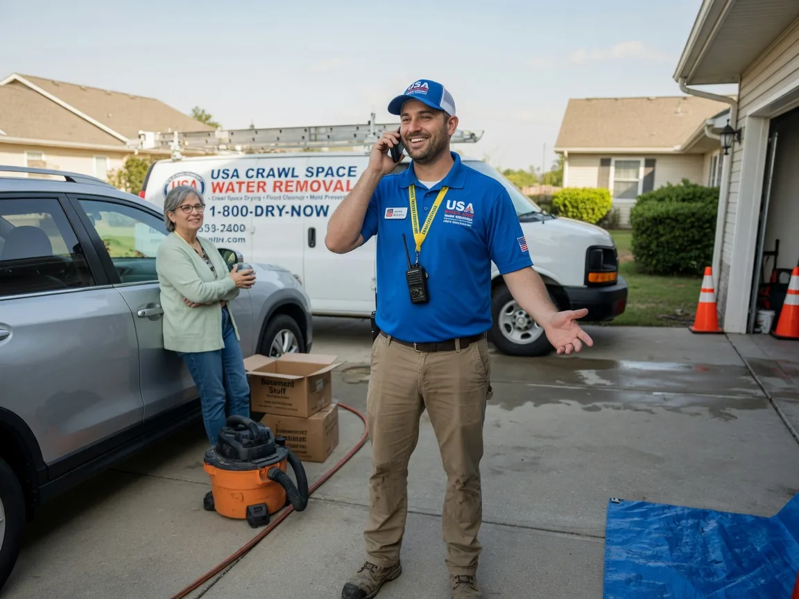 Crawl Space Water Removal Mount Gilead, NC FAQs